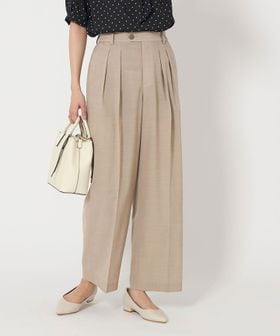 green label relaxing/［size SHORTあり］キチントボトムス コンフィ ワイド パンツ/スラックス