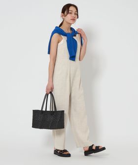 green label relaxing/［size SHORTあり］Softリネンライク オールインワン ―マシンウォッシャブル・吸水速乾―/オーバーオール / オールインワン