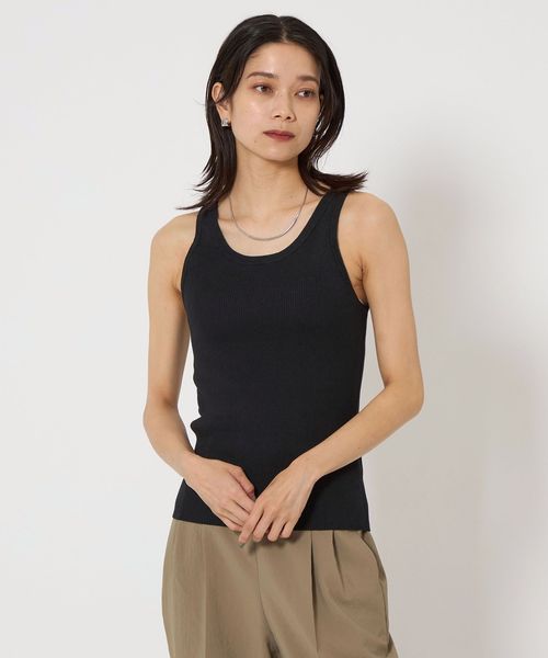 green label relaxing/シャーリー 2WAY ノースリーブ ニット ―ウォッシャブル―/ニット / セーター