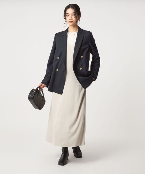 Greed ダブルジャケット ネイビー 38 Greed ダブルジャケット ネイビー 38 size SHORTあり］Greed