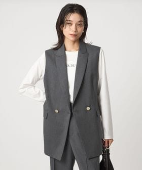 green label relaxing/Greed グリード テーラード ジレ ―ウォッシャブル―/ベスト