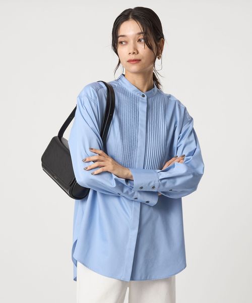 green label relaxing/ピンタック シャツ/シャツ / ブラウス