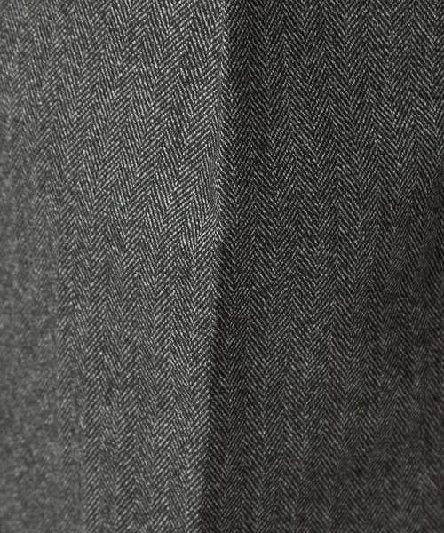 ホームスパン ストレートパンツ 40 グリーンレーベル DK.GRAY パンツ ホームスパン ストレート パンツ ◇No03◇