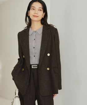 green label relaxing/［size SHORTあり］スラブ ダブル ジャケット/テーラードジャケット