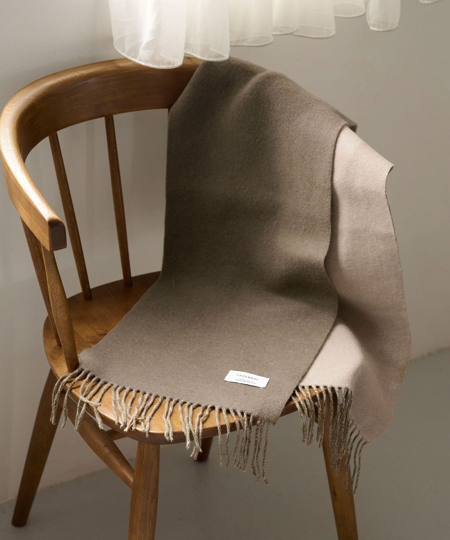 カシミヤ リバーシブル マフラー