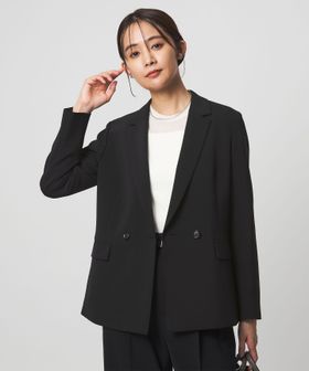 green label relaxing/［size SHORTあり］パウドレ ダブル ジャケット ウォッシャブル ストレッチ/テーラードジャケット