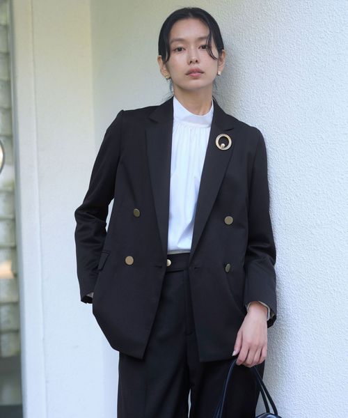 green label relaxing/［size SHORTあり］Greed グリード ダブル ジャケット ウォッシャブル/テーラードジャケット