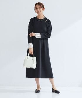 green label relaxing/［size SHORTあり］ソデレース 2WAY ワンピース/ワンピース