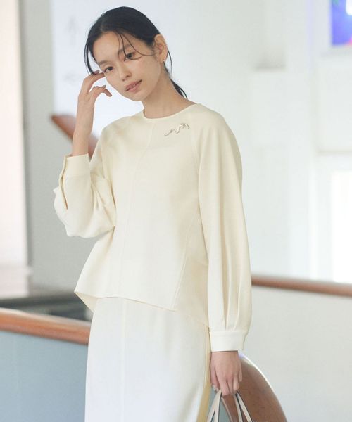 green label relaxing/［size SHORTあり］fleurie(フルリー) フォルム プルオーバー ブラウス/シャツ / ブラウス