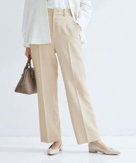 green label relaxing/［size SHORT/TALLあり］Daily chic セミフレア パンツ/スラックス