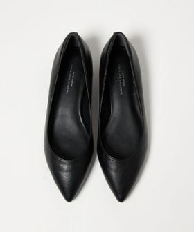 green label relaxing/ポインテッド メタルライン フラットパンプス 撥水/パンプス