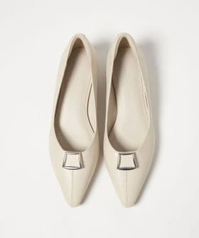 green label relaxing/ポインテッド バックル パンプス 晴雨兼用 撥水/パンプス