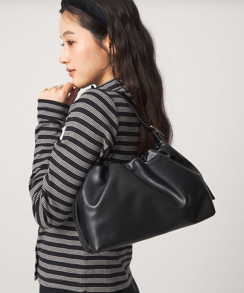 green label relaxing/ギャザーショルダーバッグ 2WAY/ショルダーバッグ