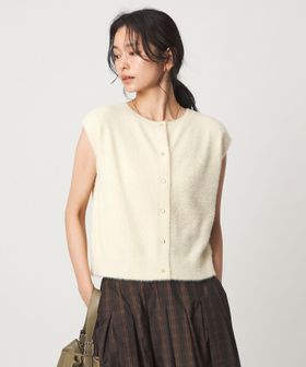green label relaxing/フラッフフェザー 2WAY フレンチスリーブ ニット/ニット / セーター