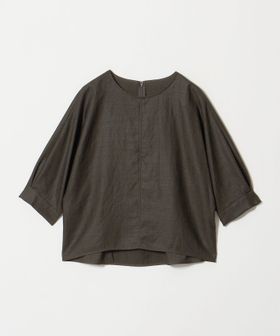 green label relaxing/トリアセ 7分袖 プルオーバー ブラウス マシンウォッシャブル UVカット 通気性/シャツ / ブラウス