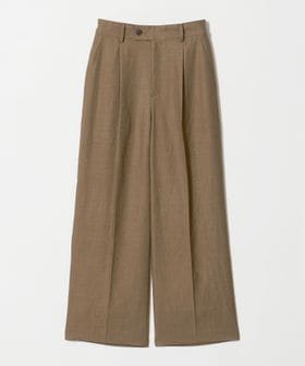 green label relaxing/［size SHORT/TALLあり］トリアセ ストレート パンツ UVカット 通気性/スラックス