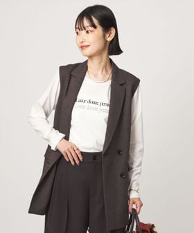 green label relaxing/ロゴ  ロングスリーブ カットソー/Tシャツ / カットソー