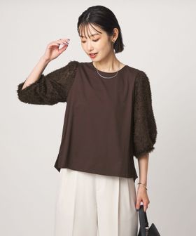 green label relaxing/フェザー ショートスリーブ プルオーバー カットソー/Tシャツ / カットソー