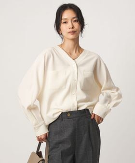 green label relaxing/ツイル ポケット シャツ マシンウォッシャブル ストレッチ/シャツ / ブラウス