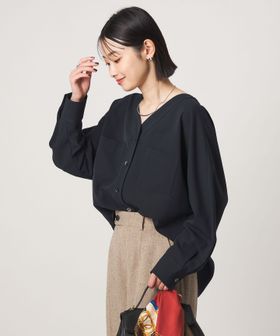 green label relaxing/ツイル ポケット シャツ マシンウォッシャブル ストレッチ/シャツ / ブラウス