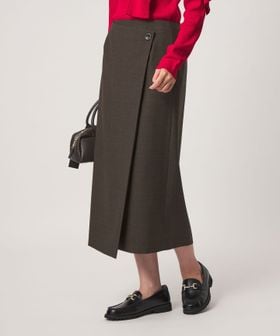 green label relaxing/［size SHORTあり］Daily Chic Iライン スカート ウォッシャブル ストレッチ/ミモレ / ロング