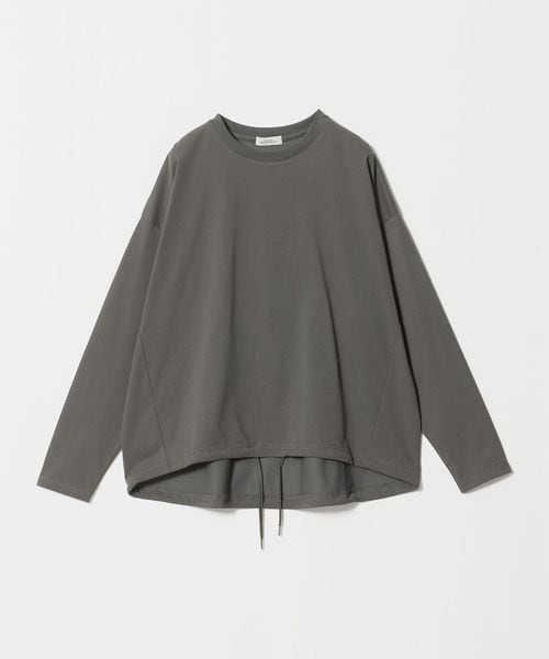 green label relaxing/【WEB限定】＜at ease＞ドロスト ロングスリーブ カットソー UVカット/Tシャツ / カットソー