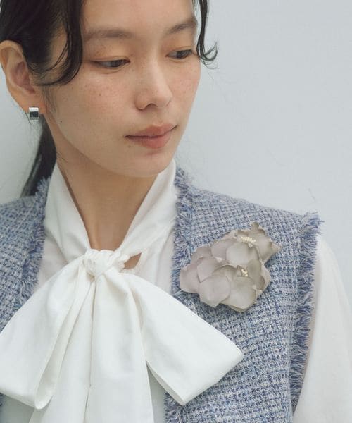 green label relaxing/フラワー ミックスコサージュ/ブローチ / コサージュ