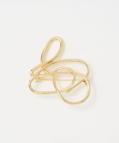 green label relaxing/ニュアンスライン ブローチ/ブローチ / コサージュ