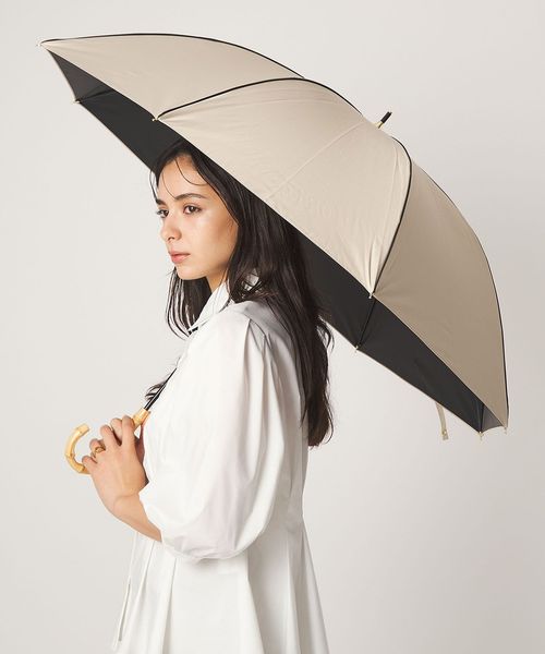 because/【別注】＜because＞パイピング アンブレラ 長傘 晴雨兼用 レイン UVカット/傘 / レインウェア