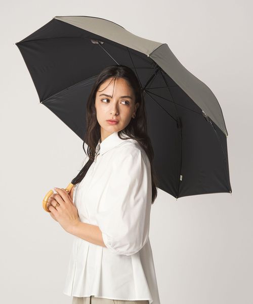 because/【別注】＜because＞パイピング アンブレラ 長傘 晴雨兼用 レイン UVカット/傘 / レインウェア