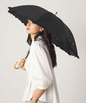 because/＜because＞フリルアンブレラ 長傘 晴雨兼用/傘 / レインウェア