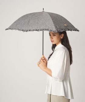 because/＜because＞フリルアンブレラ 長傘 晴雨兼用/傘 / レインウェア