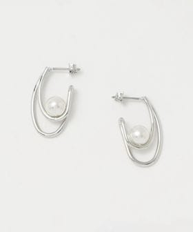 green label relaxing/ドロップフレーム ピアス/ピアス（両耳用）