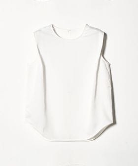 green label relaxing/サテン ドッキング ラウンドヘム タンクトップ カットソー/Tシャツ / カットソー