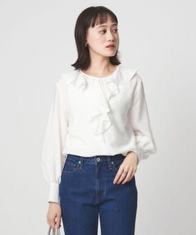 green label relaxing/ラッフル ブラウス/シャツ / ブラウス