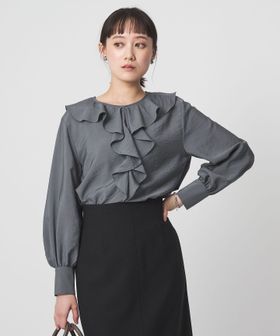 green label relaxing/ラッフル ブラウス/シャツ / ブラウス