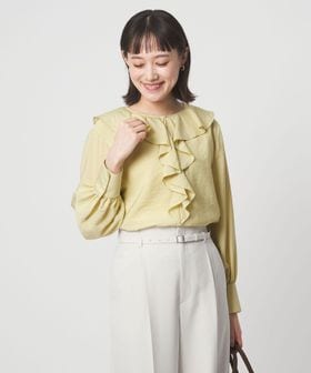 green label relaxing/ラッフル ブラウス/シャツ / ブラウス