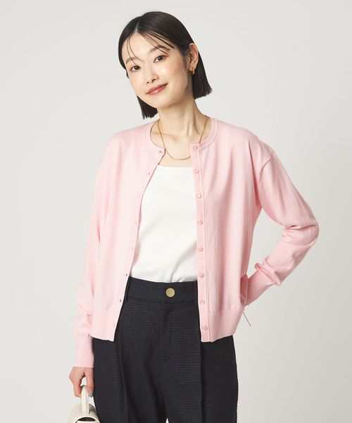 green label relaxing/＜1_OF MINE＞クルーネック ニット カーディガン/カーディガン / ボレロ