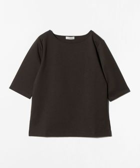 green label relaxing/ボートネック ポンチ プルオーバー カットソー 接触冷感 UVカット/Tシャツ / カットソー