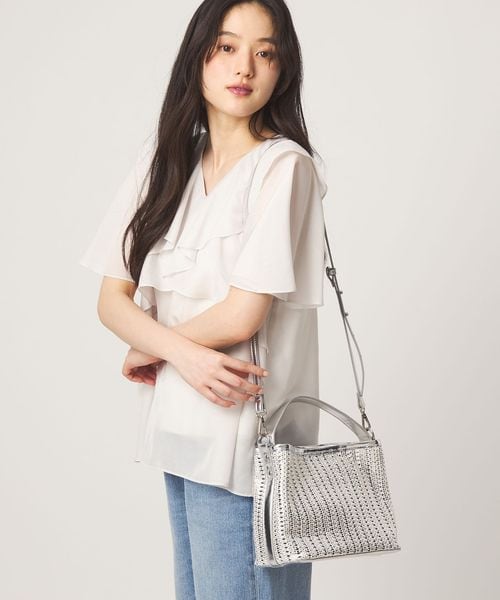 green label relaxing/メッシュワンハンドルバッグ/ショルダーバッグ