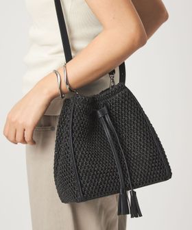 green label relaxing/2WAY シートドロスト バッグ / ショルダーバッグ/かごバッグ