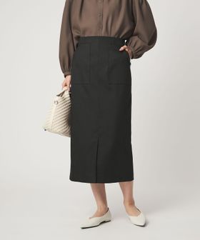 green label relaxing/［size SHORTあり］Daily Chic カラミ タイト スカート マシンウォッシャブル/ミモレ / ロング