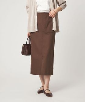 green label relaxing/［size SHORTあり］Daily Chic カラミ タイト スカート マシンウォッシャブル/ミモレ / ロング