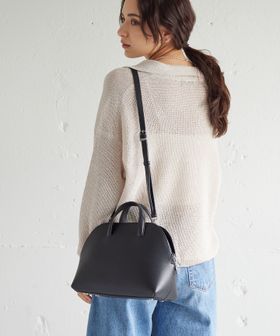 green label relaxing/【WEB限定】2WAY ラウンド ボストンバッグ / ショルダーバッグ/ショルダーバッグ