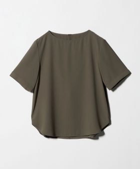 green label relaxing/クルーネック ショートスリーブ ブラウス マシンウォッシャブル UVカット/シャツ / ブラウス