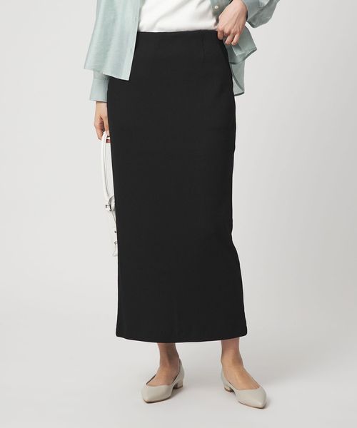 green label relaxing/ブライトリブ タイト スカート/ミモレ / ロング