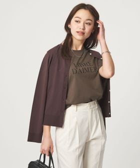 green label relaxing/COOL CHIC ロゴ プルオーバー カットソー/Tシャツ / カットソー