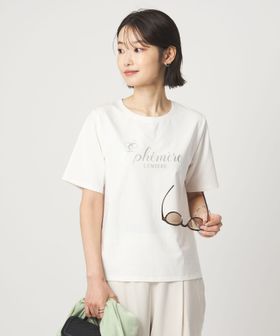 green label relaxing/COOL CHIC ロゴ プルオーバー カットソー/Tシャツ / カットソー
