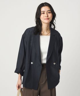 green label relaxing/［size SHORTあり］VeryLight  ベリーライト シアー ストライプ ジャケット/テーラードジャケット