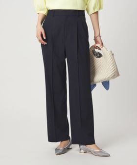 green label relaxing/［size SHORTあり］ライト カチリラ ストレート パンツ/スラックス